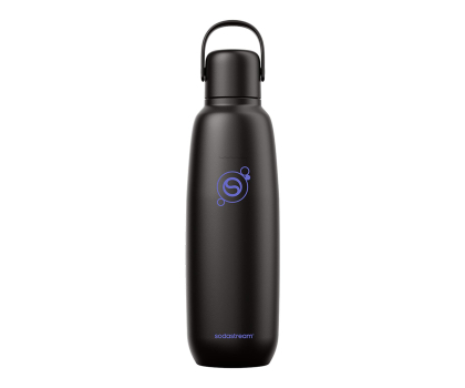 Bidon i butelka sportowa SodaStream Butelka termiczna Fizz&Go w kolorze czarnym 0,9l